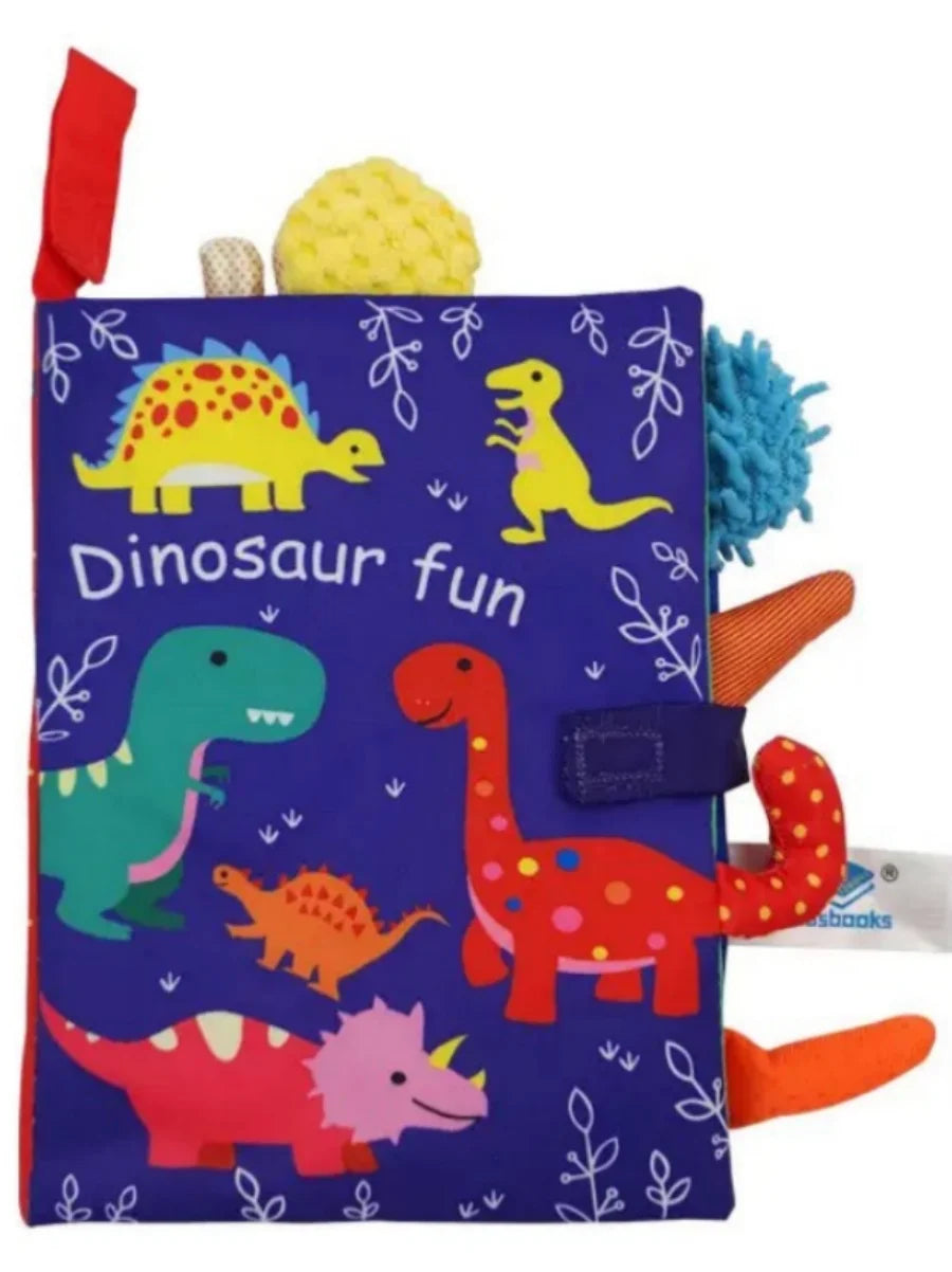 Baby Sound Book – Interactive Sensory Learning Cloth Book for 0–36 Months