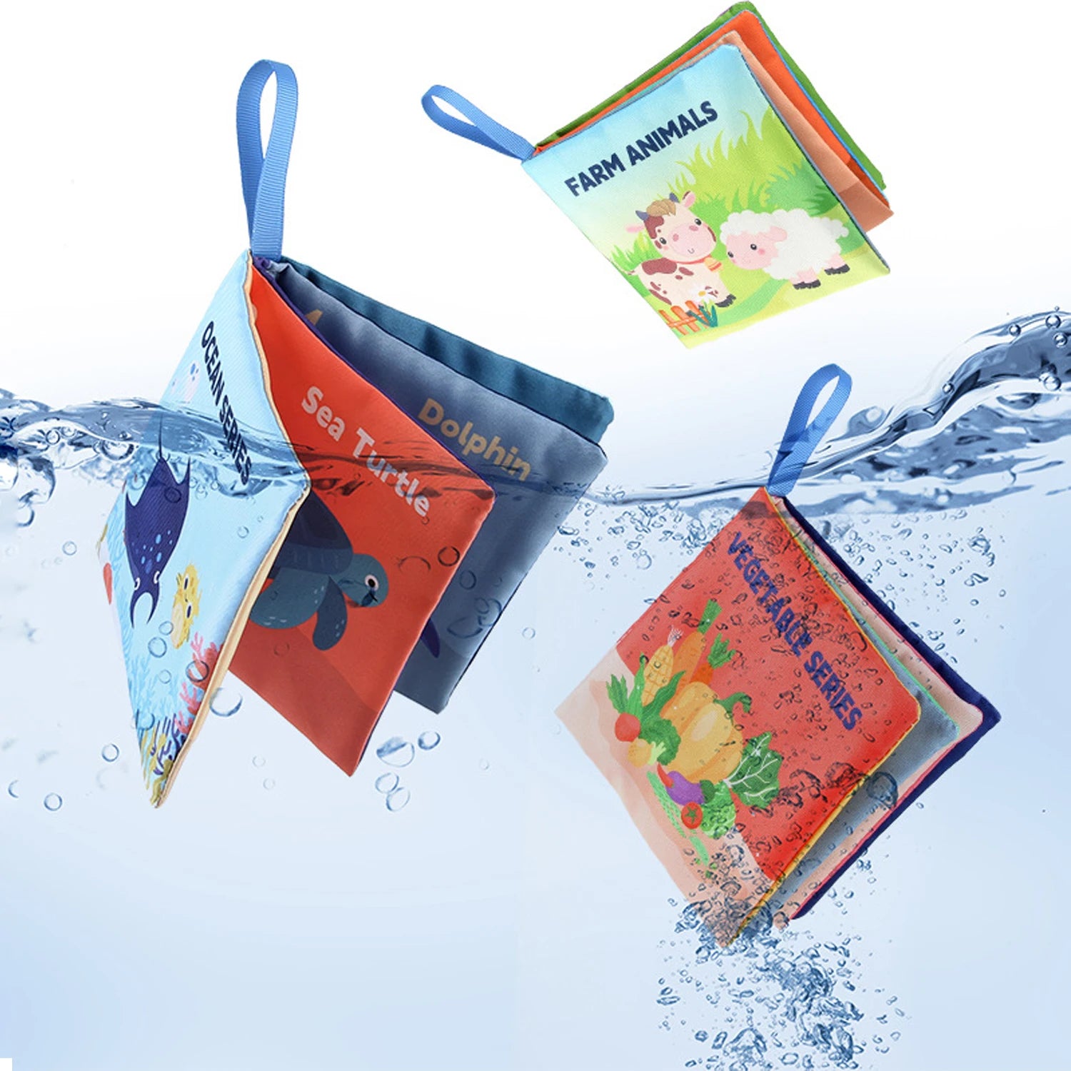 Montessori 3D Sensory Cloth Book for Babies