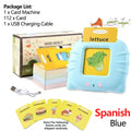 Talking Flashcards for Kids – Electronic Audio Learning Machine | Preschool English Education Gift