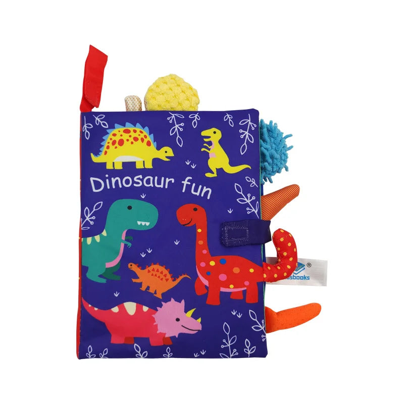 Baby Sound Book – Interactive Sensory Learning Cloth Book for 0–36 Months