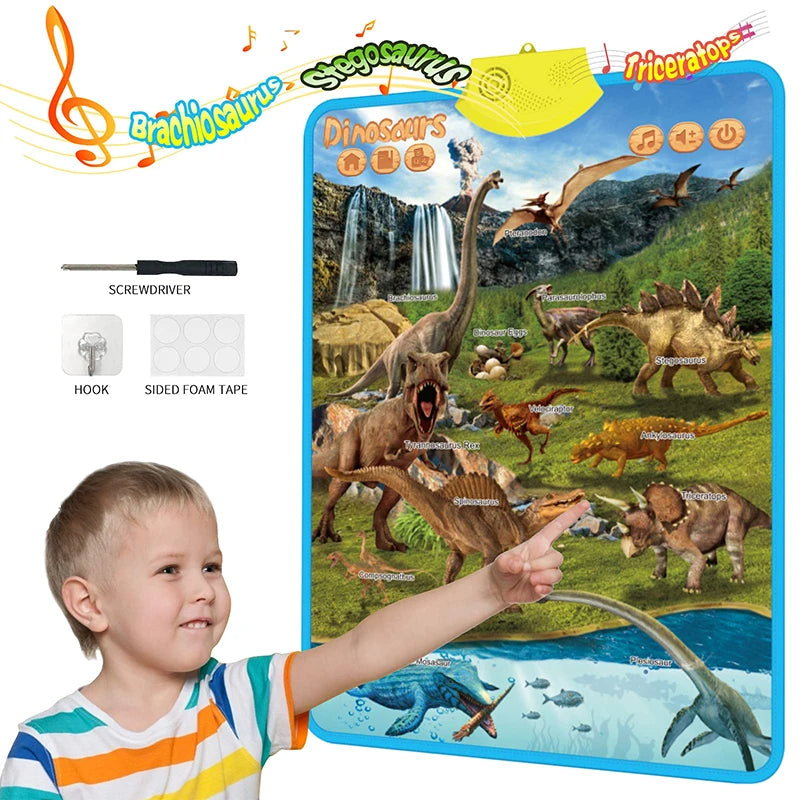 Electronic Talking ABC Alphabet Wall Chart – Educational Learning Toy for Toddlers